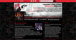 Desktop Screenshot of moshleicester.co.uk